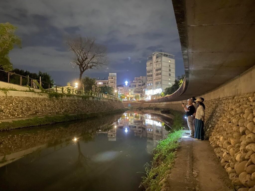 4.雲林溪的夜間漫遊景觀2
